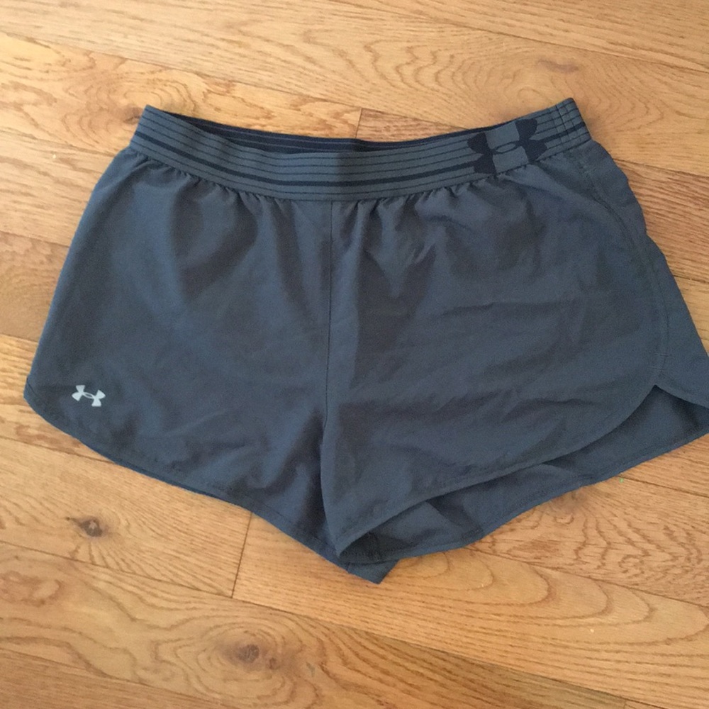 Dark grey running shorts